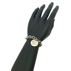 TIFFANY Silver Charm Bracelet